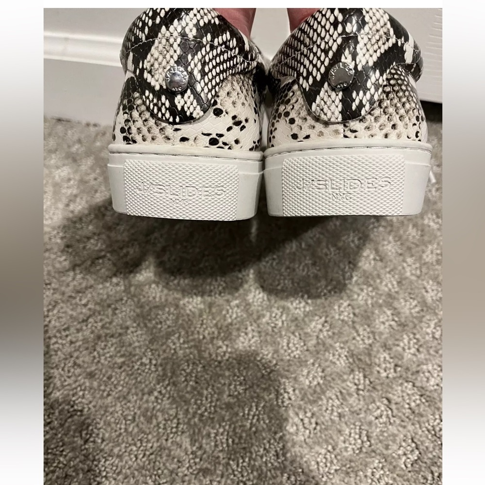 J/Slides Nyc Snakeskin Platform Women’s Sneaker 6… - image 5
